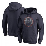 Edmonton Oilers hanorac de bărbați cu glugă black NHL Static Logo - S, Fanatics Branded