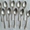 Set 12 linguri Vintage argintate, Maison Christofle- Model Baguette