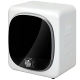 HOMCOM Mini Uscător de Rufe Portabil 4 kg, 5 Programe, 800W, &Icirc;ncărcare Frontală, Tambur Inox, pentru Acasă, Alb | Aosom Romania