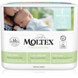 Moltex Pure &amp; Nature Newborn Size 1 scutece ECO de unică folosință 2 - 5 kg 22 buc