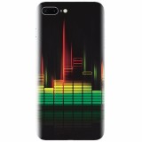 Husa silicon pentru Apple Iphone 7 Plus, Abstract Dj Sound System