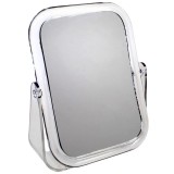 Oglindă Masă, Model Dubla, Culoare Transparentă, 18.3cm, Mărire x2, Oem