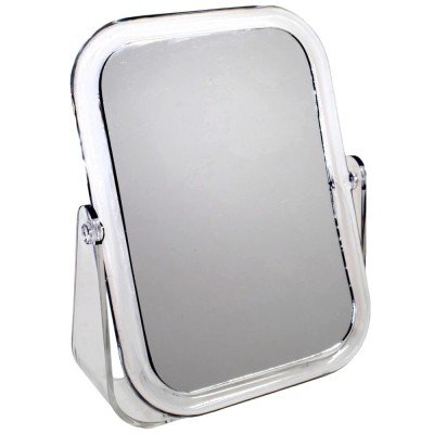 Oglindă Masă, Model Dubla, Culoare Transparentă, 18.3cm, Mărire x2 foto
