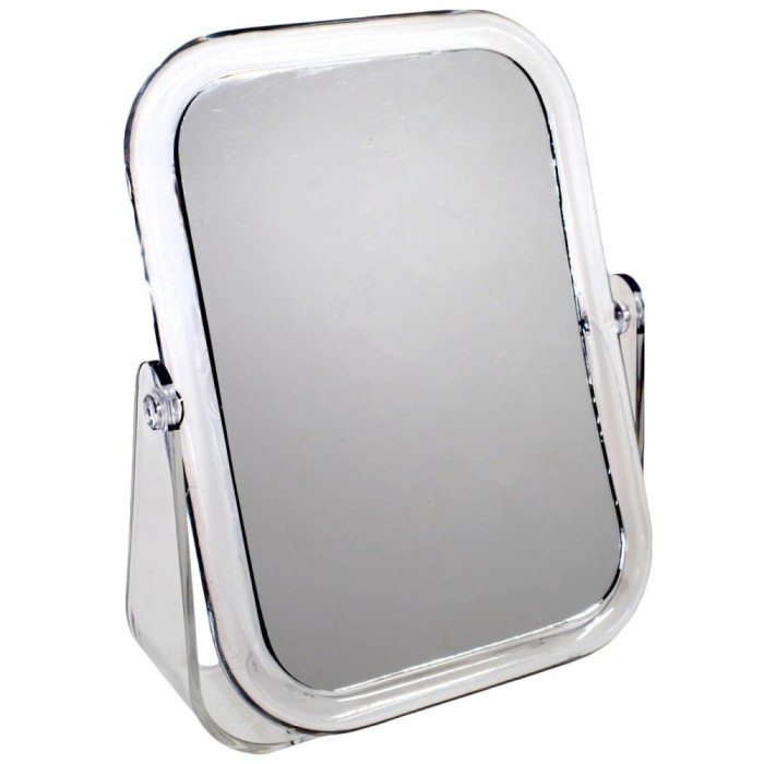 Oglindă Masă, Model Dubla, Culoare Transparentă, 18.3cm, Mărire x2