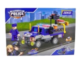 Set constructie politie 4 in 1 ZEKO 912031 Camion patrulare