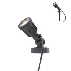 Proiector LED Tim BK 9997, 5W, lumina calda, IP65 foto