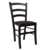 Scaun Paesana - cadru wenge - stofa K6 - negru