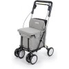 Cărucior Cumpărături Carlett COMFORT MOON Gri, Aluminiu, 4 Roti, 20L, 25kg, 96x35x30cm