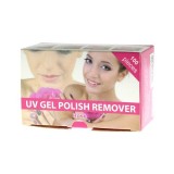 Cumpara ieftin Pliculete cu soak off remover Global Fashion 100 buc - Trandafir