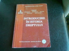 INTRODUCERE IN ISTORIA DREPTULUI - AVRAM CEZAR foto