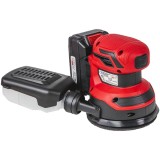 Raider RDP-KRSA20 - Slefuitor cu excentric cu 1 acumulator 20 V 2 Ah 125 mm