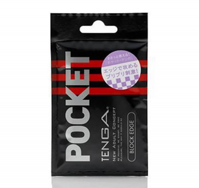 Masturbator De Unica Folosinta Pocket Tenga Block Edge foto