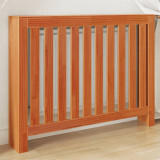 vidaXL Mască pentru calorifer maro ceruit 108,5x19x84cm lemn masiv pin 844492