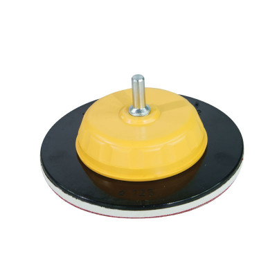 Suport disc abraziv auto-adeziv fixabil cu tija / 125mm foto
