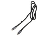 Cablu USB 3.2 Gen 2x2 USB-C 1m Negru LOGILINK CU0442