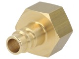 Conector Ștuț Alamă 0-35bar Filet G 1/2 NW 7.2