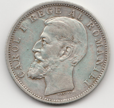 * Moneda 1 leu 1894 foto