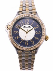 Ceas Dama Matteo Ferari GoldSilver Blue Clasic XI foto