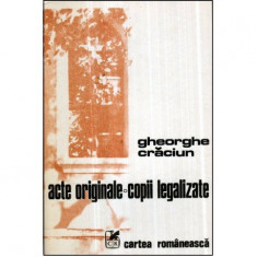 Gheorghe Craciun - Acte originale / copii legalizate - variatiuni pe o tema in contralumina - 121148 foto