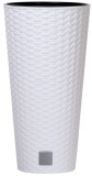 Ghiveci &icirc;nalt cu insertie Prosperplast Rato Tubus 25 cm, alb