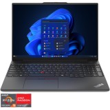 Laptop Lenovo ThinkPad E16 Gen 2 cu procesor AMD Ryzen&trade; 5 7535HS pana la 4.55GHz, 16 WUXGA, IPS, 32GB DDR5 RAM, 1TB SSD, AMD Radeon&trade; 660M Graphics, Wi