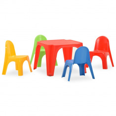 Set pentru copii cu masa si scaun, PP GartenMobel Dekor