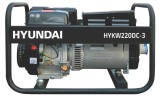 Generator de curent trifazic cu sudura Hyundai HYKW220DC-3-M HardWork ToolsRange
