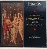 Beethoven , Reiner - Symphony no. 7 NM / VG+ vinil LP disc muzica clasica RCA SUA 1956