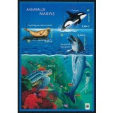 FRANTA 2002 WWF FAUNA MARINA PROTEJATA DELFINI FOCI TESTOASE ORCI