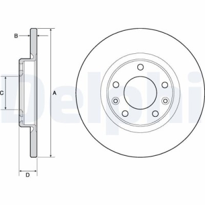 Set disc frana Citroen Berlingo (Er Ec) 06.18-, Berlingo Box (B9) 04.08-, Berlingo Box (K9) 06.18-, C4 Grand Picasso 2 (Da De) 09.13-, C4 Picasso 2 V foto