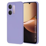 Husa Silicon SoftFlex Asteroid GSM pentru Xiaomi Redmi 17C 5G, Mov Deschis