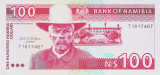 Bancnota Namibia 100 Dolari (1993) - P3 UNC