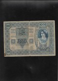 Rar! Austria Austro Ungaria 1902 1000 1.000 coroane kronen seria45503 uzata