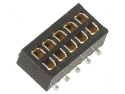 Conector Femelă Vertical SMT 5 poziții DIL foto