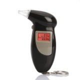 Etilotest digital, afisaj LCD, alerta sonora, 4 capete rezerva, alimentare baterii, Oem