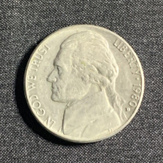 Moneda five cents 1980 USA