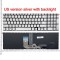 Tastatura Laptop, HP, Envy X360 17-CH, 17T-CH, iluminata, argintie, layout US