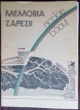Cumpara ieftin NICOLAE BACIUT - MEMORIA ZAPEZII (POEME) [editia princeps, 1989]