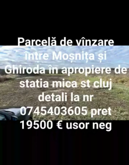 Parcelă de v&icirc;nzare 650 mp