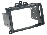 Cadru radio 2 DIN Hyundai i20 - Black/Rubber-Touch