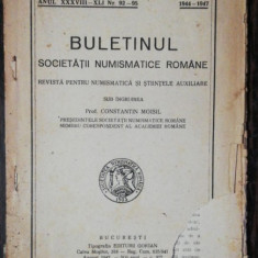 BULETINUL SOCIETATII NUMISMATICE ROMANE - 1944/1947 - NR 92-95