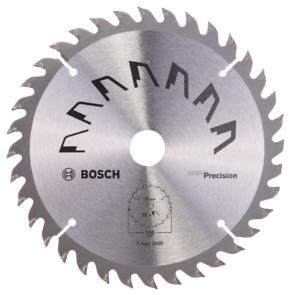 Panza de ferastrau circular pentru lemn BOSCH Precision ,D 160 mm ,latime taiere 2.5 mm ,numar dinti 36 foto