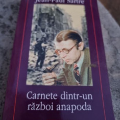 Jean-Paul Sartre - Carnete dintr-un razboi anapoda