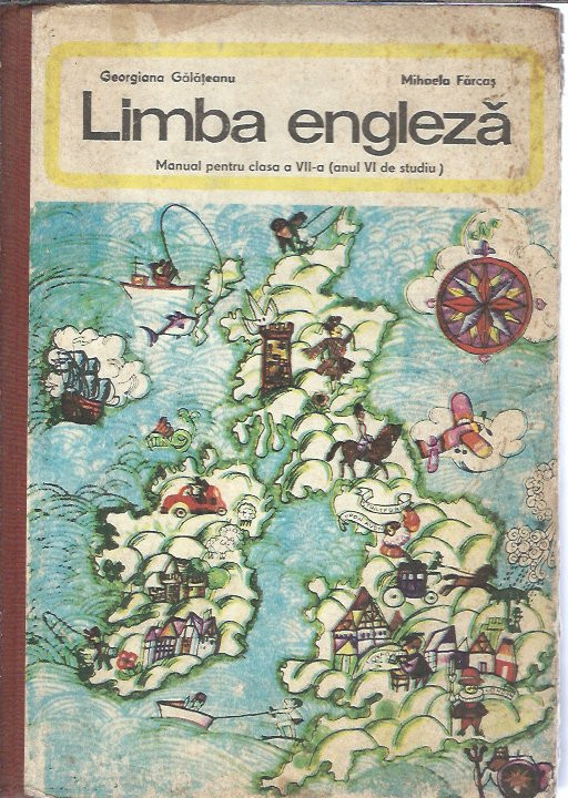 Limba engleza - Manual clasa a VII-a / 1980 / cartonat / Georgiana Galateanu  | Okazii.ro