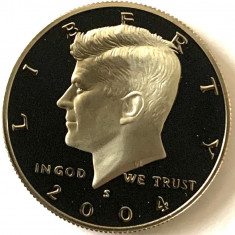 AMERICA HALF 1/2 DOLLAR 2004 LITERA S, PROOF, ( SAN FRANCISCO - KENNEDY.) foto