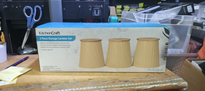 Set 3 recipiente pentru condimente, 1.3l #B792