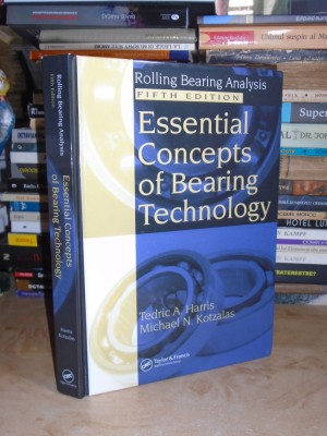 TEDRIC A. HARRIS - ESSENTIAL CONCEPTS OF BEARING TECHNOLOGY , 2007 ( CU CD ) # foto