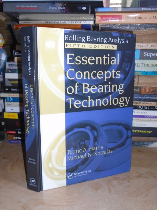 TEDRIC A. HARRIS - ESSENTIAL CONCEPTS OF BEARING TECHNOLOGY , 2007 ( CU CD ) #