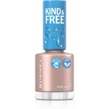 Rimmel Kind &amp; Free lac de unghii culoare 160 Pearl Shimmer 8 ml