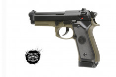 Pistol airsoft M9A1 CO2 -Olive-[KJW] foto